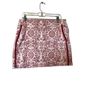 Adventure Cardinal Gilmore Organic Cotton Skort Size XL Floral Cottagecore Sport